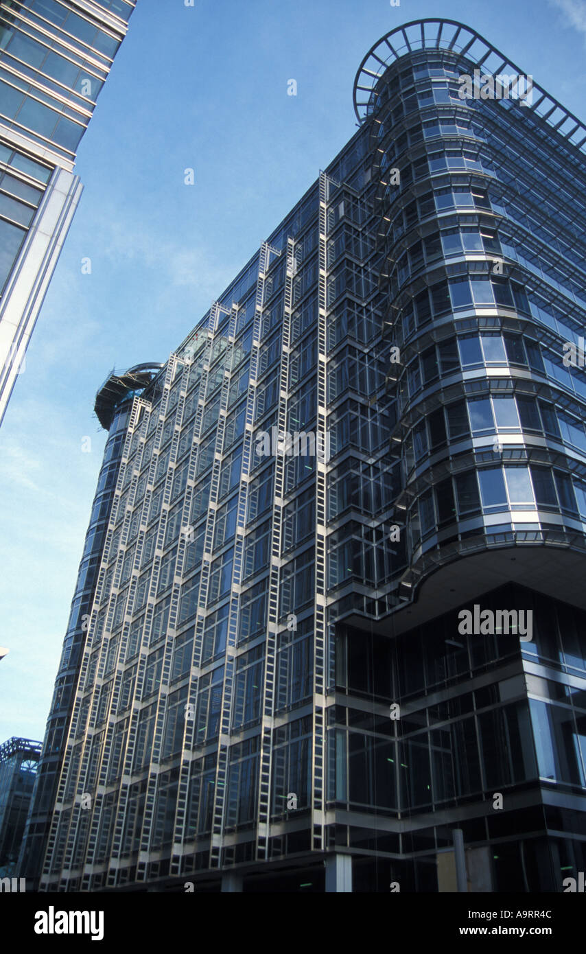 Hohe Gebäude Canary Wharf South London Stockfoto