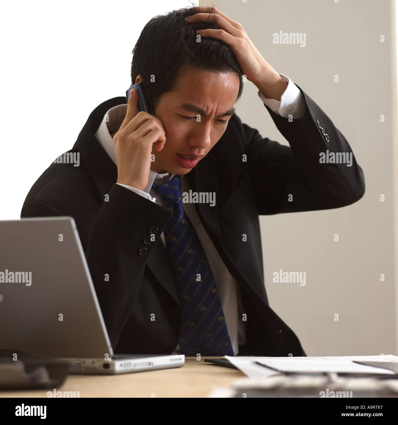 Junge Unternehmer Stockfoto