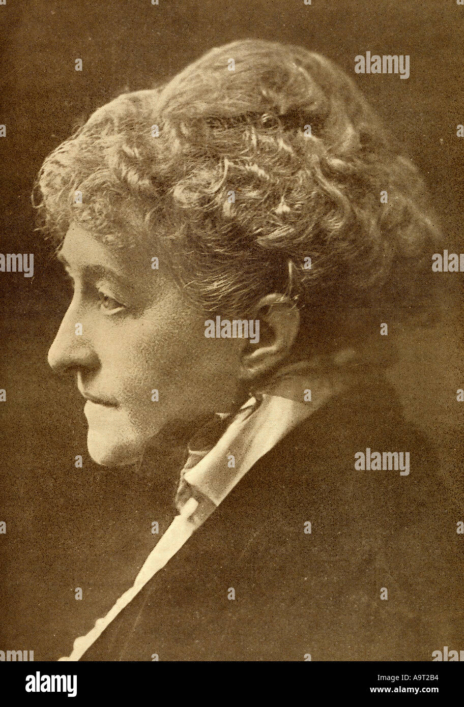 Sarah Grand, 1854-1943. Irische feministische, neue Frau und autobiographer. Stockfoto