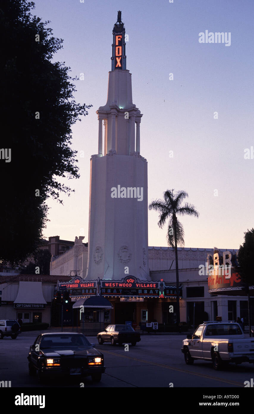 Fox Theater Westwood Los Angeles Stockfoto