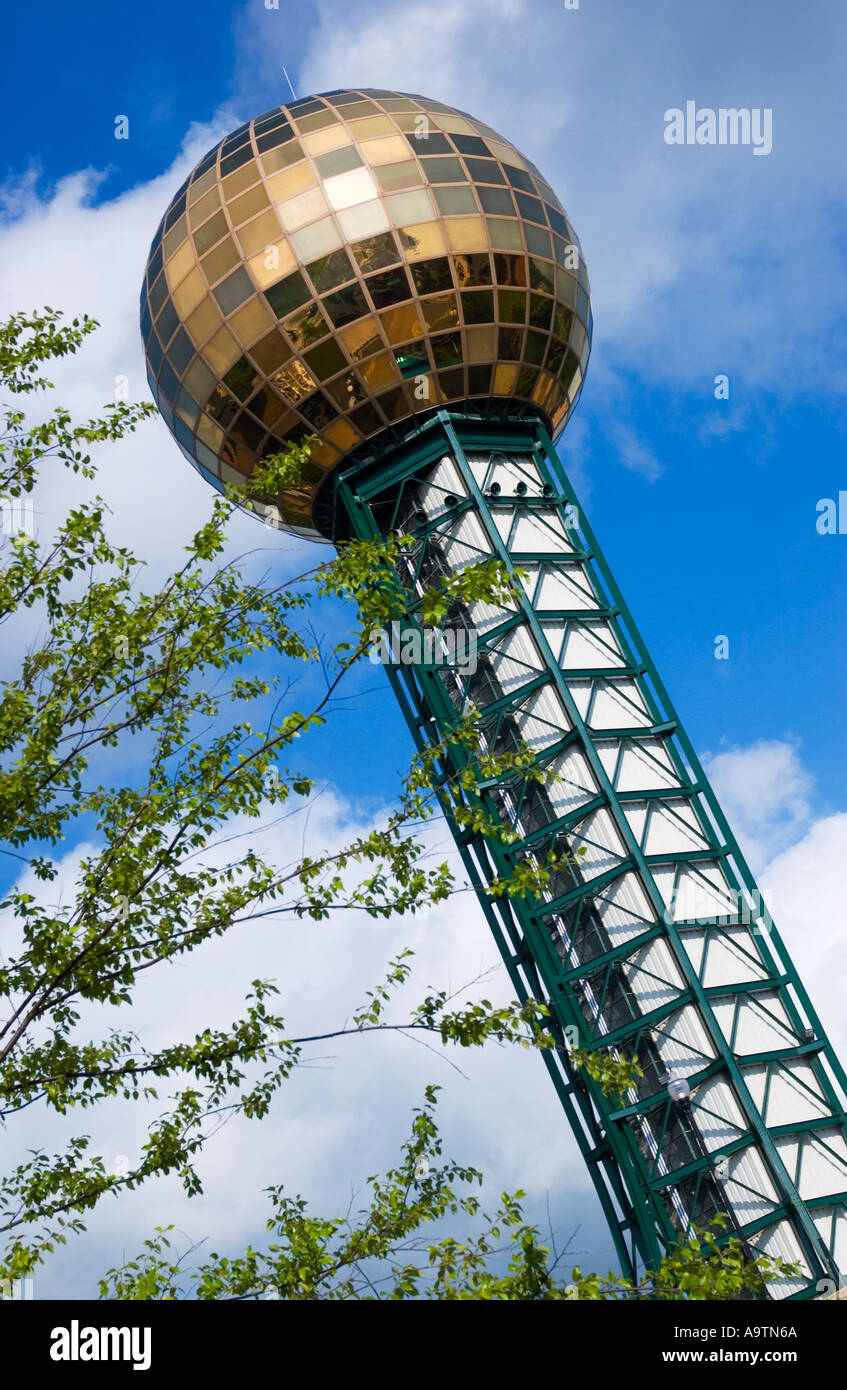 Stock Foto Sunsphere Knoxville Tennessee USA Stockfoto