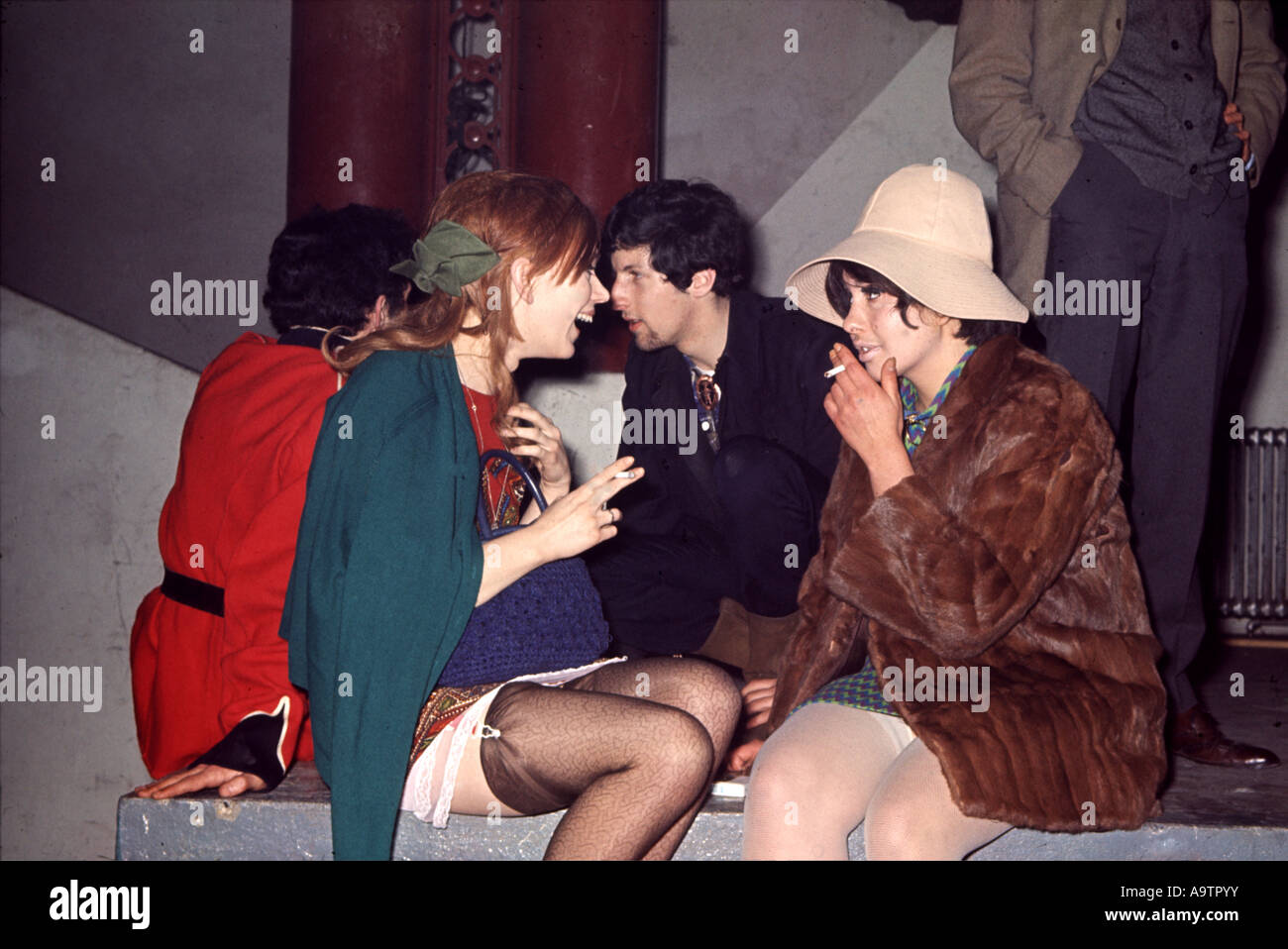 24-Stunden-TECHNICOLOR DREAM-Abend im Alexander Palace, London im Mai 1967 Stockfoto