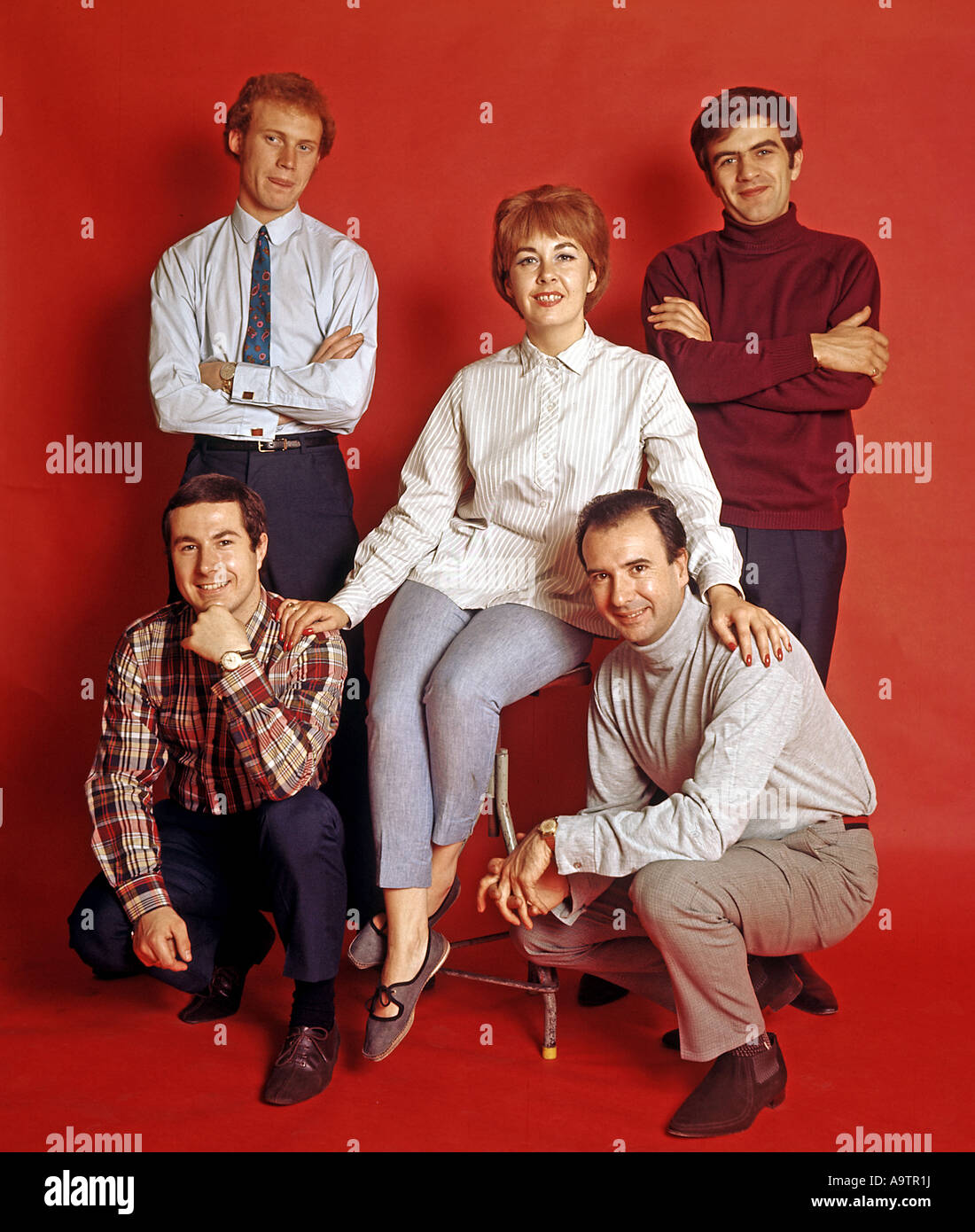 DAVE DAVANI 4 - UK-Gruppe im Juni 1966 Stockfoto