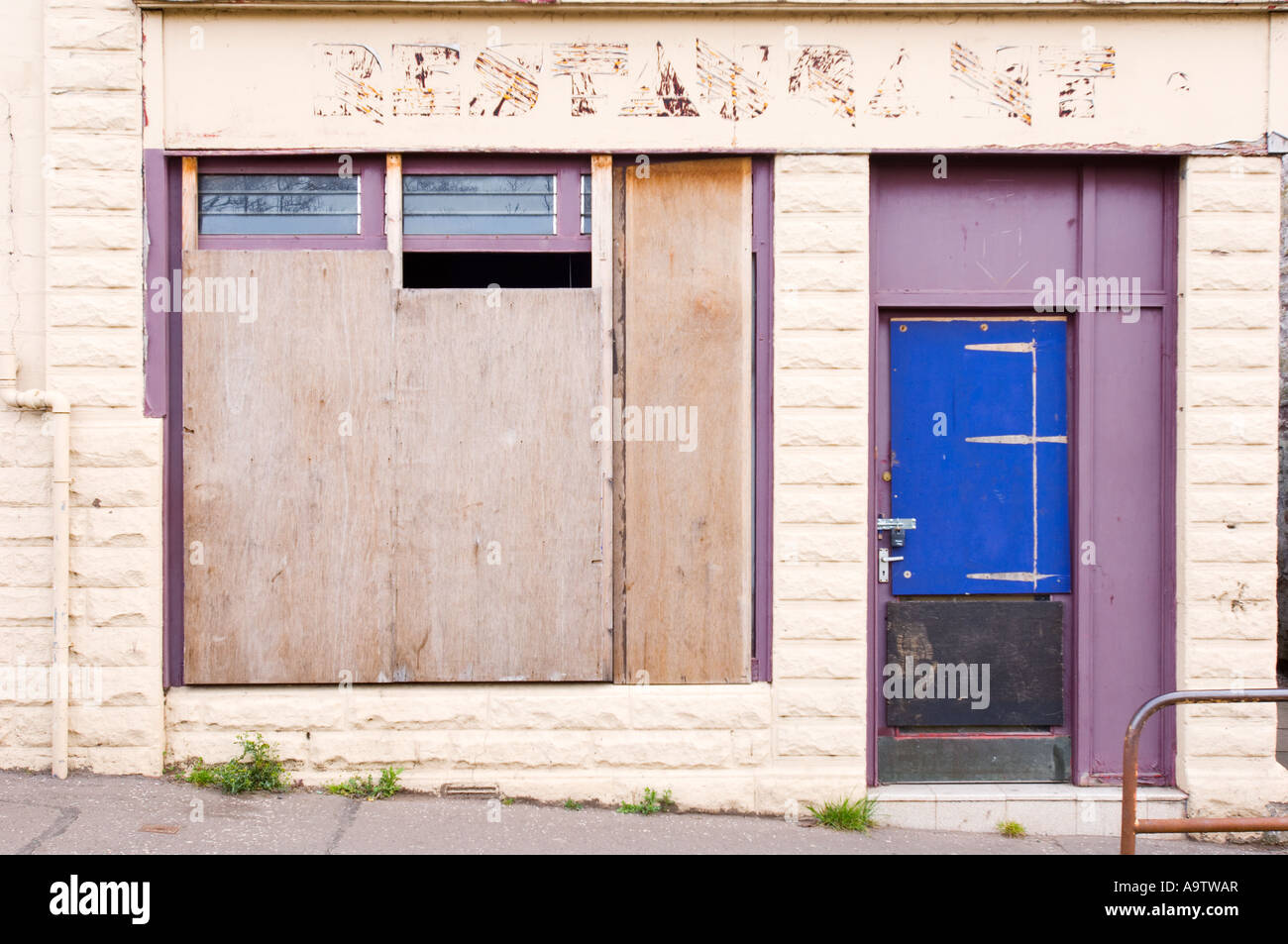 Unteren Ende der High Street Angus Scotland Brechin Stockfoto