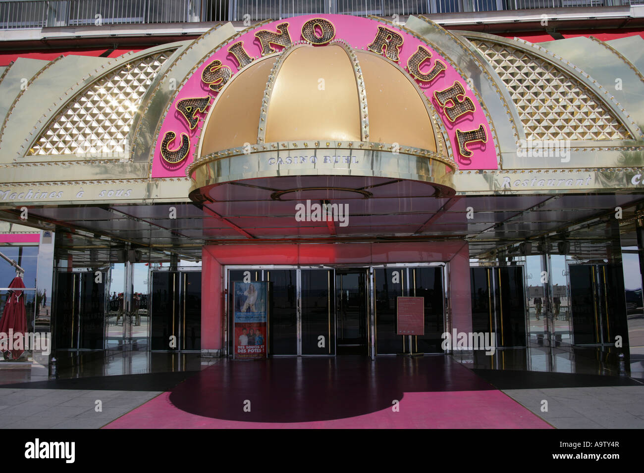 Casino Ruhl, Nizza Frankreich Stockfoto