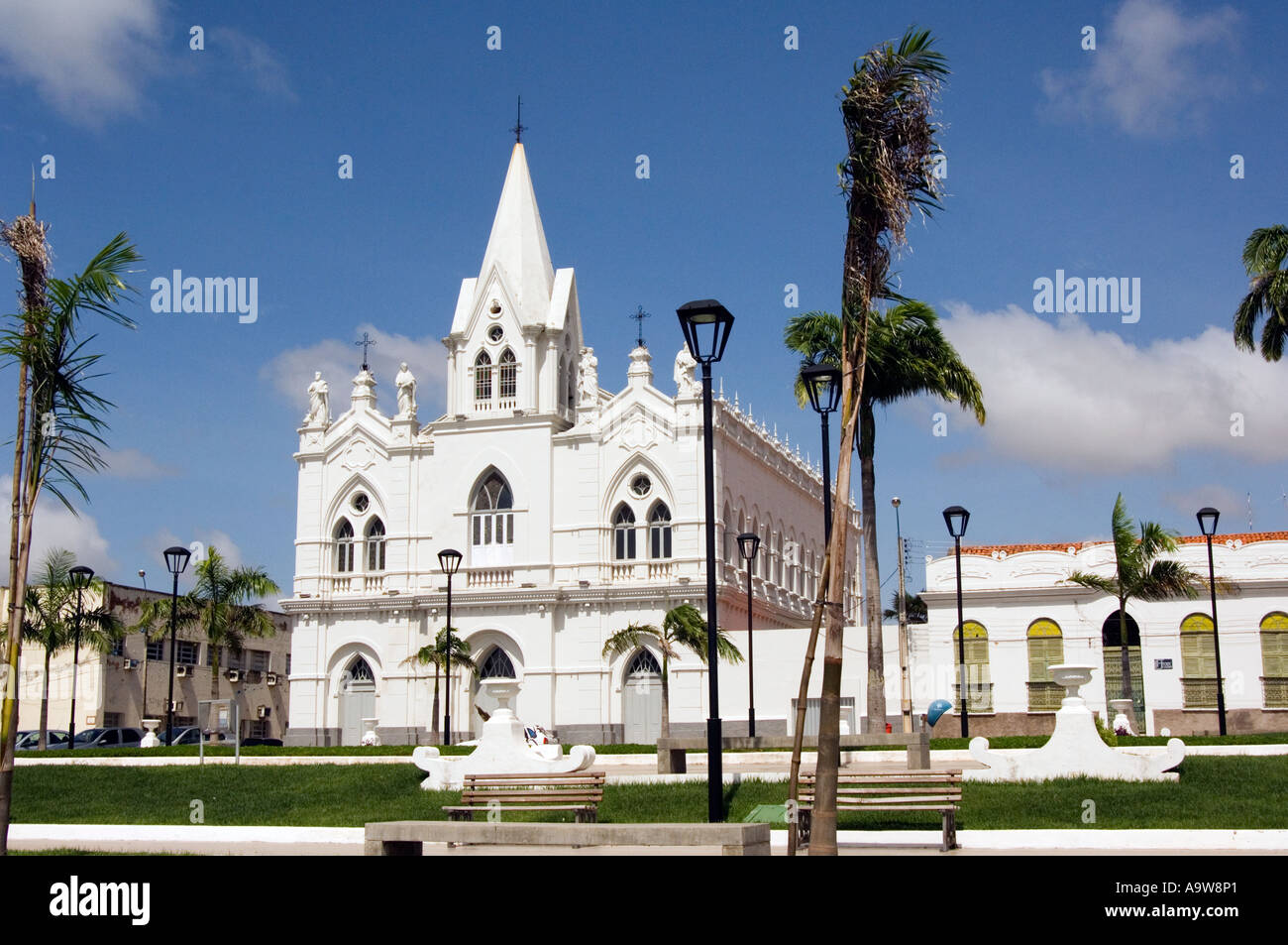 Nossa Senhora Dos Remedios Kirche São Luis Brasilien Stockfoto