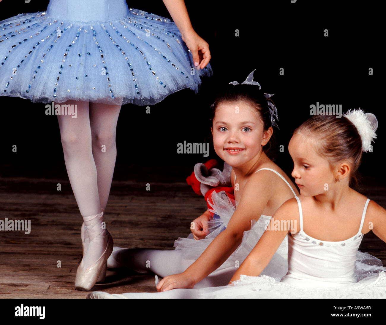 kleine Ballerina-Probe Stockfoto