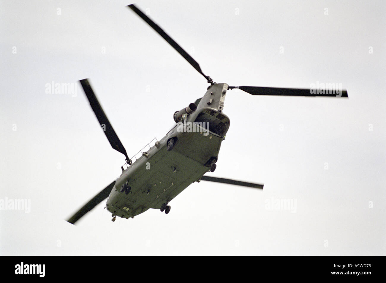 RAF Chinook-Hubschrauber Stockfoto