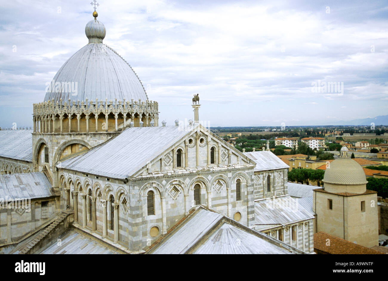 Italien, Toskana, Tuscana, Str. Marys Kathedrale, Pisa Wunder Platz Campo dei Miracoli, Nahaufnahme Stockfoto