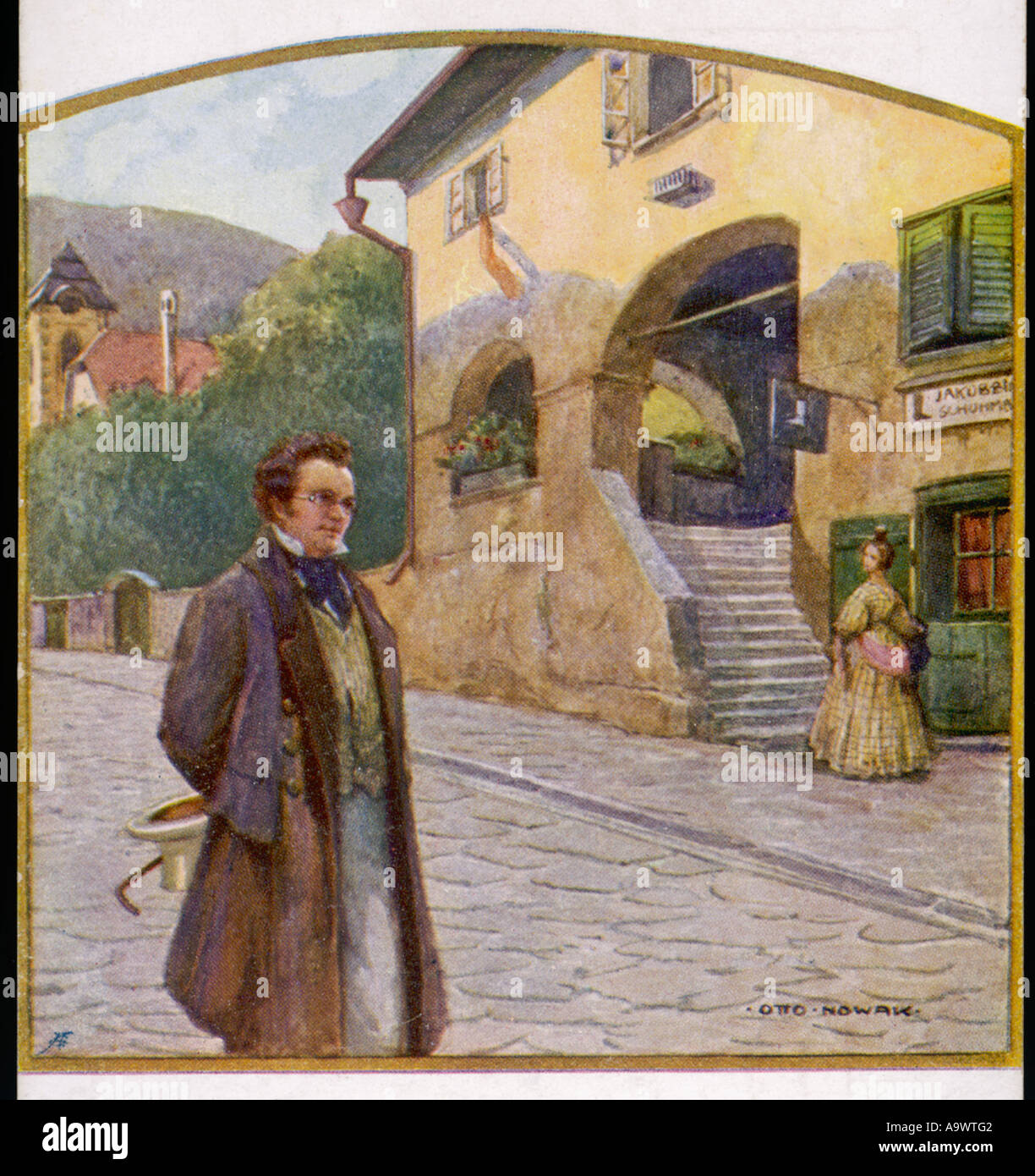 Franz Schubert Nowak Stockfoto