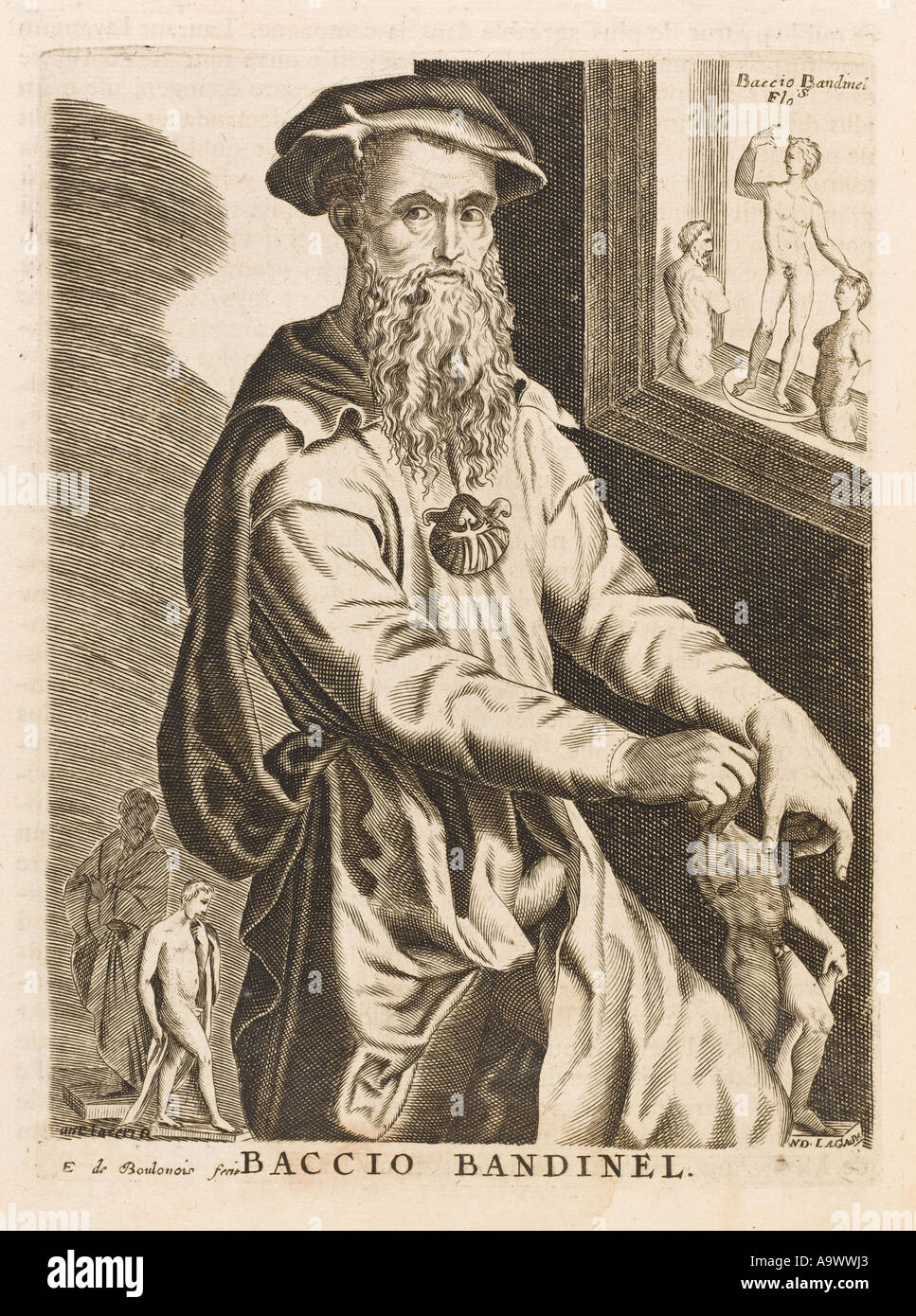 Bartolommeo or baccio bandinelli Fotos und Bildmaterial in hoher