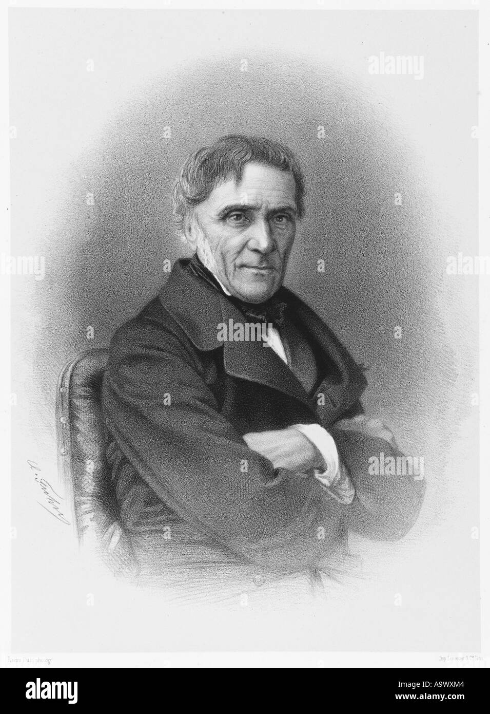 Antoine Cesar Bequerel Stockfoto
