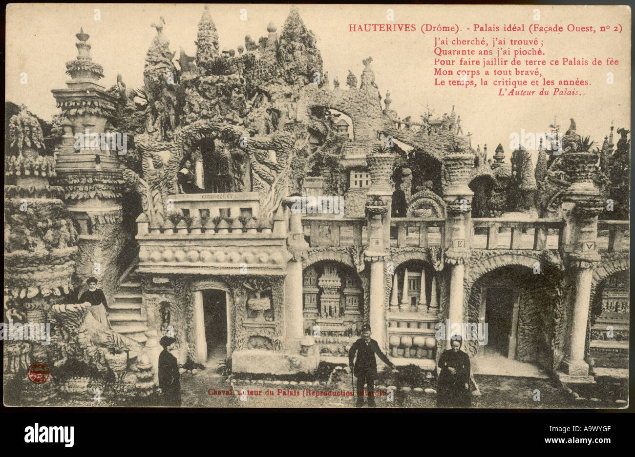 Palais Ideal Von Ferdinand Cheval In Frankreich Fotos Und Palais Ideal Von Ferdinand Cheval In Frankreich Fotos Und
