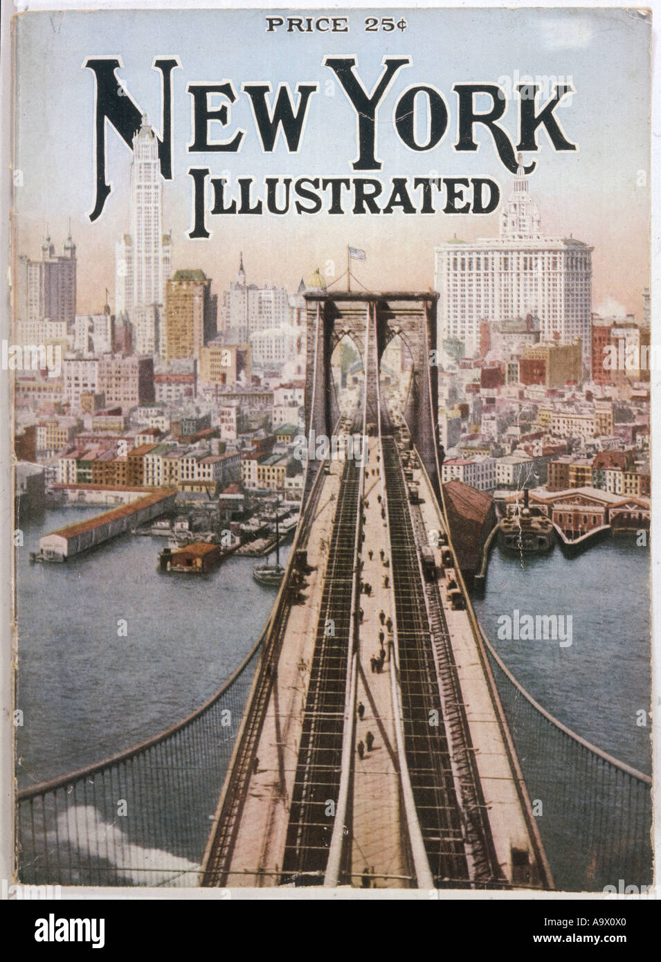 New York-Brooklyn-Brücke Stockfoto