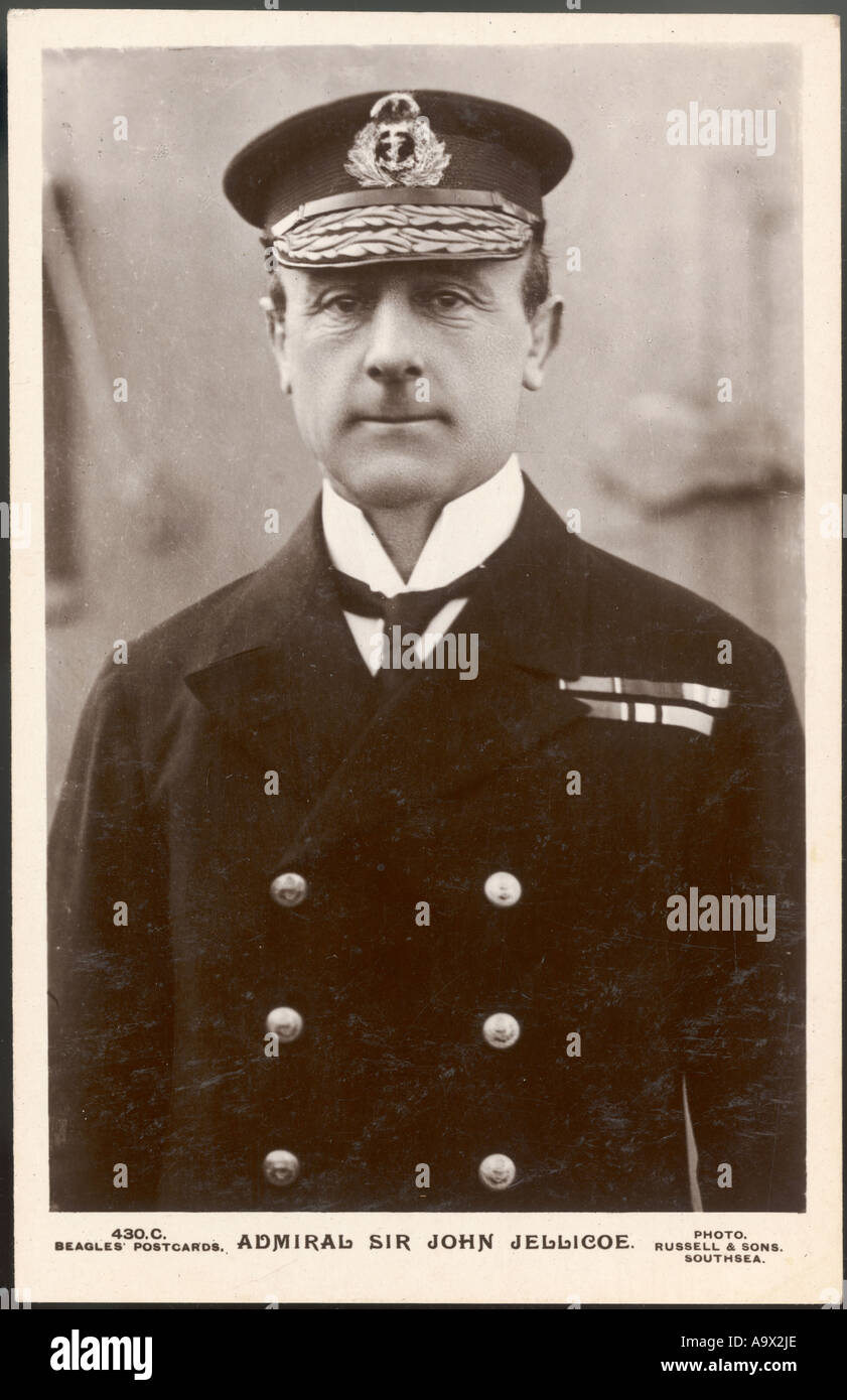 Sir John Jellicoe Stockfoto