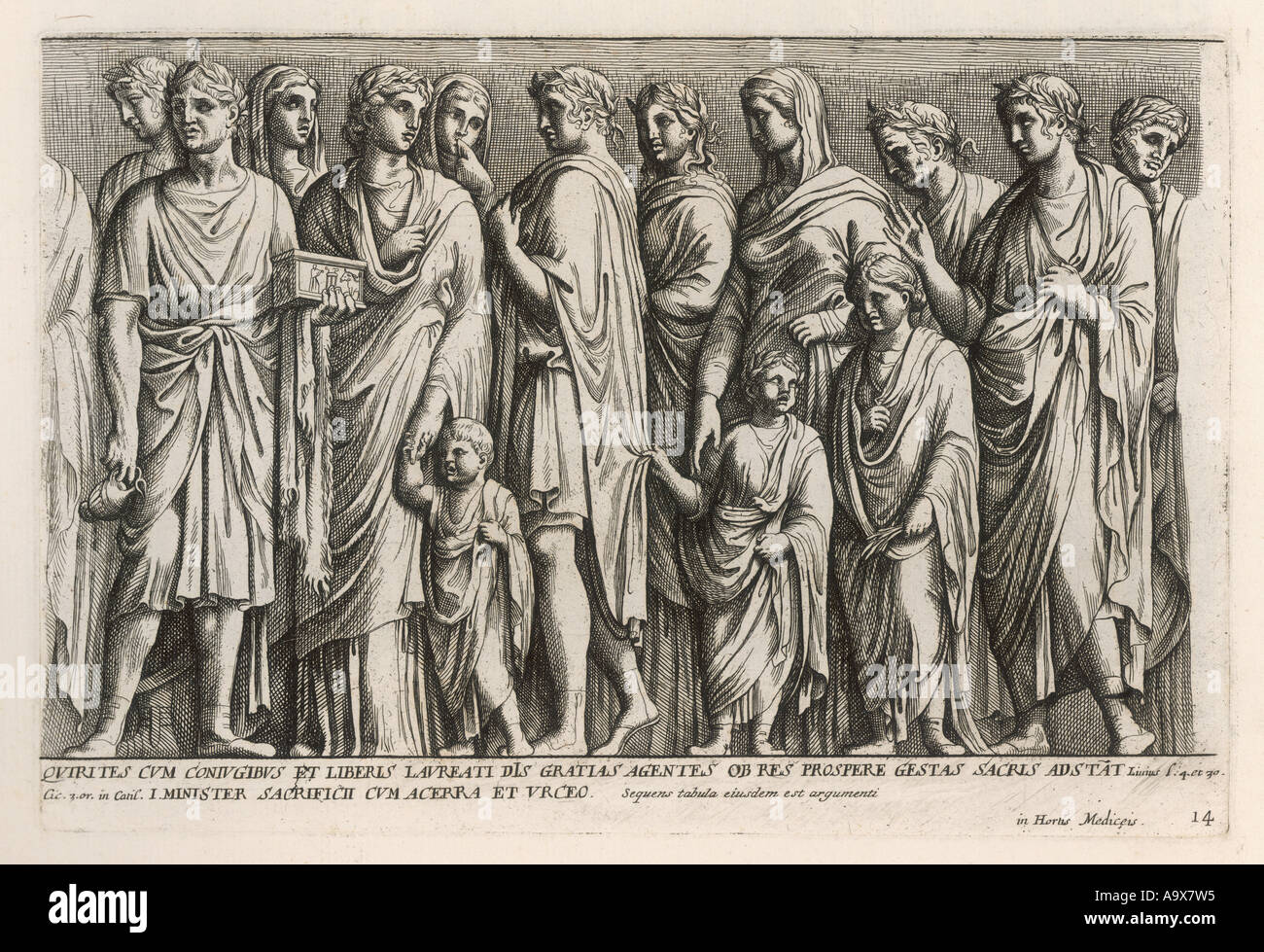 Antike römische Bürger Stockfotografie - Alamy