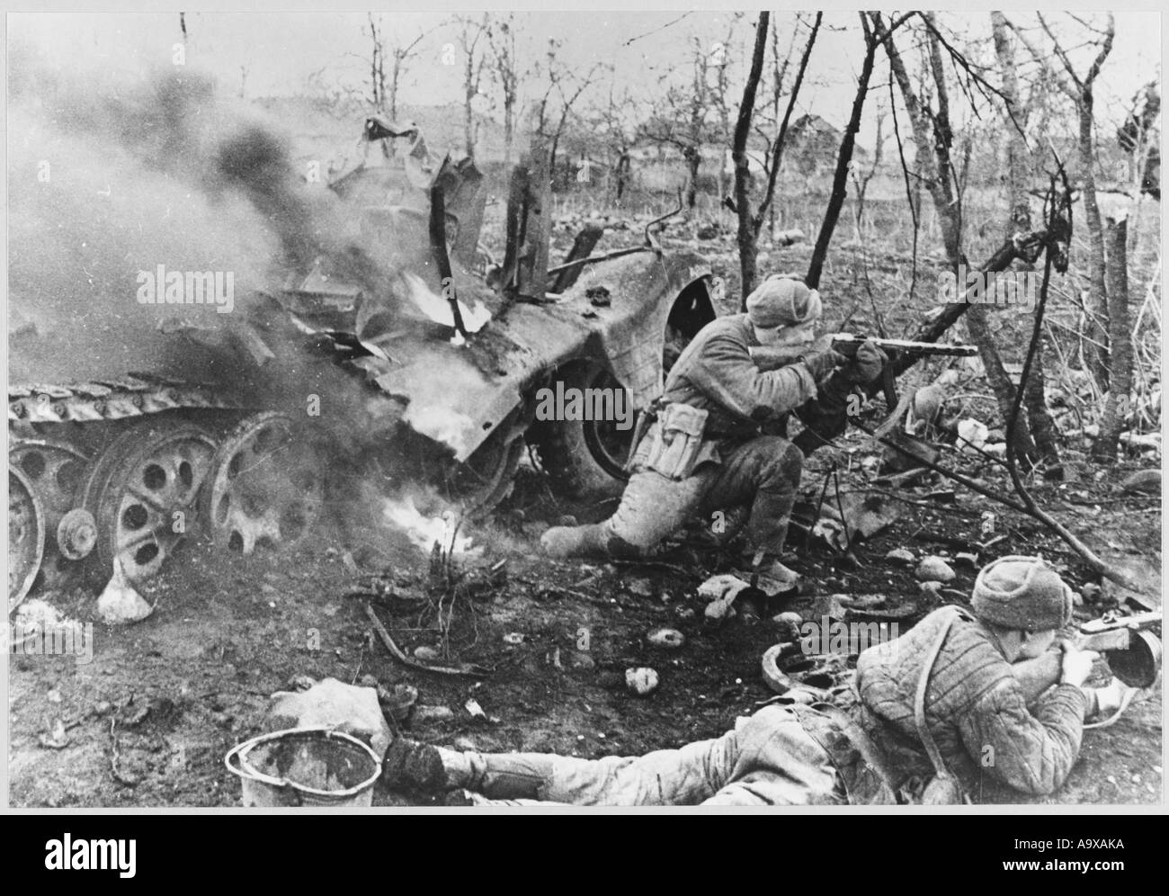 Russen In der Ukraine Stockfoto