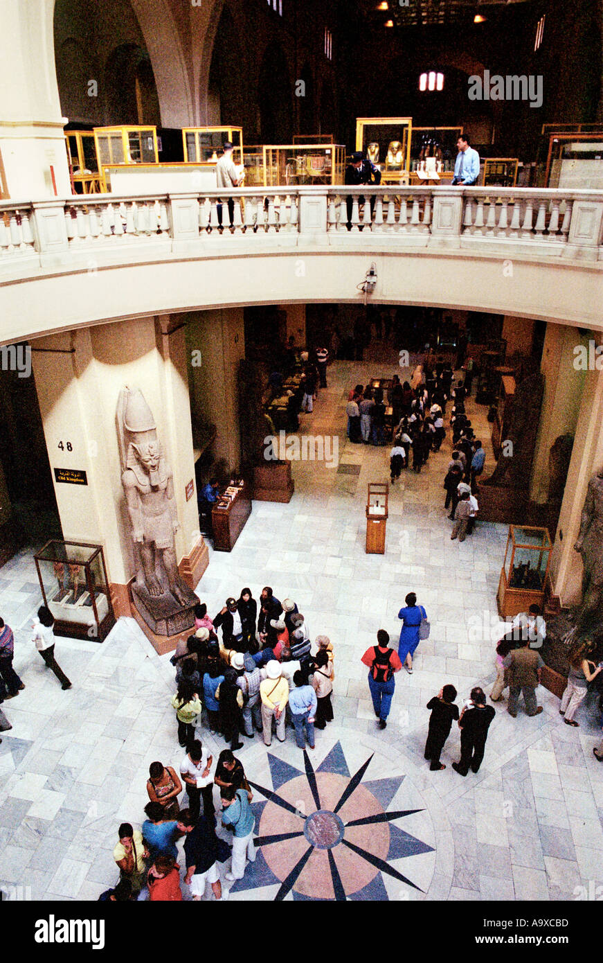 Das ägyptische Museum in Kairo Ägypten Stockfoto