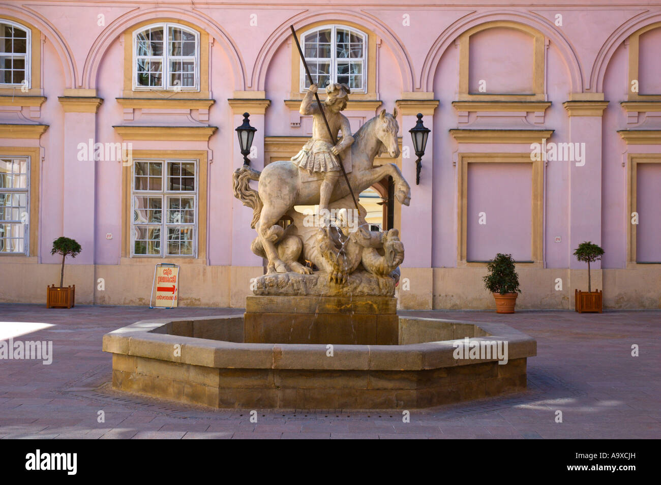 Primaten Palast Altstadt Bratislava Slowakei EU Stockfoto