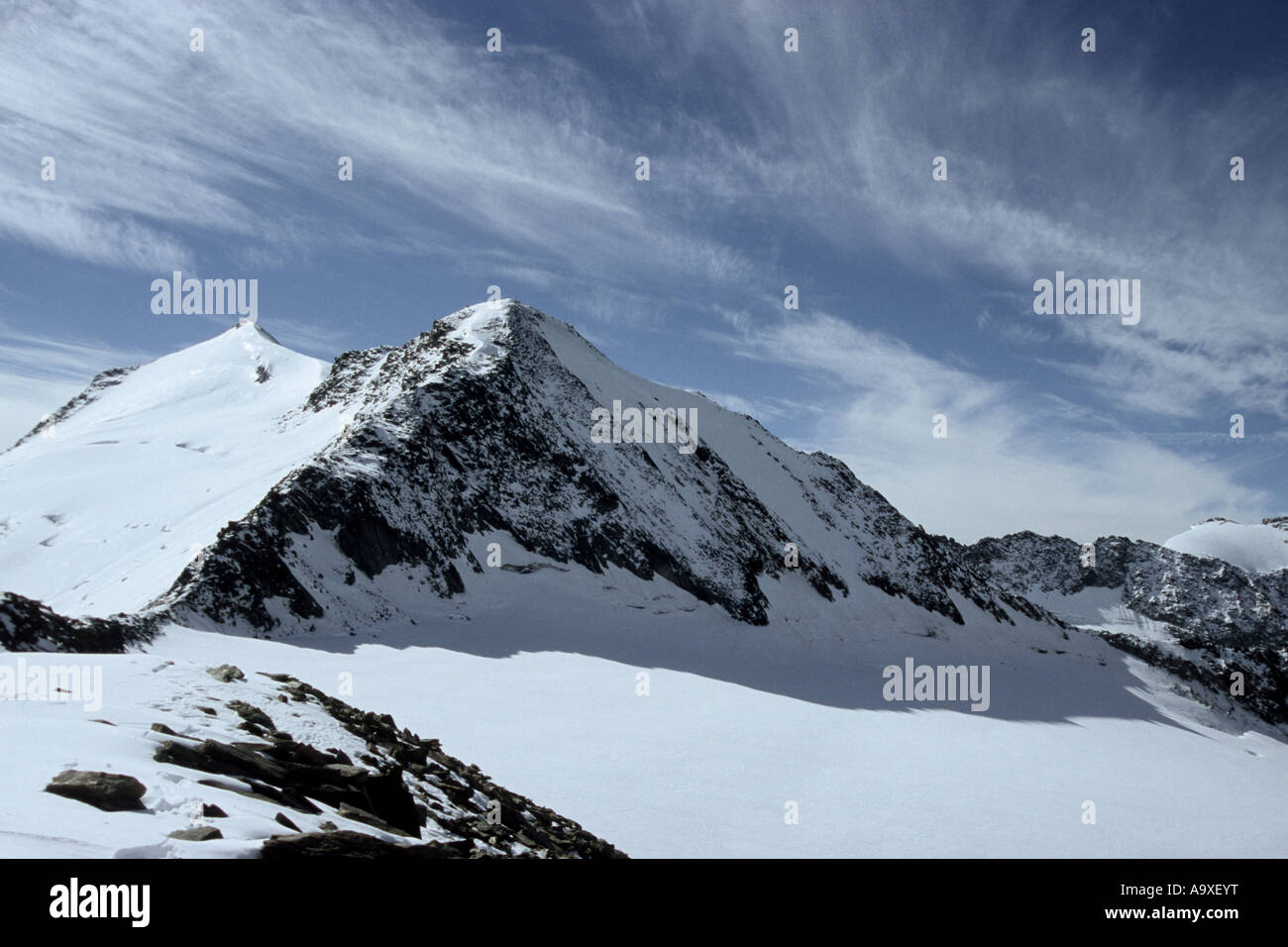 Schalfkogel, Österreich, Ötztaler Alpen Stockfoto