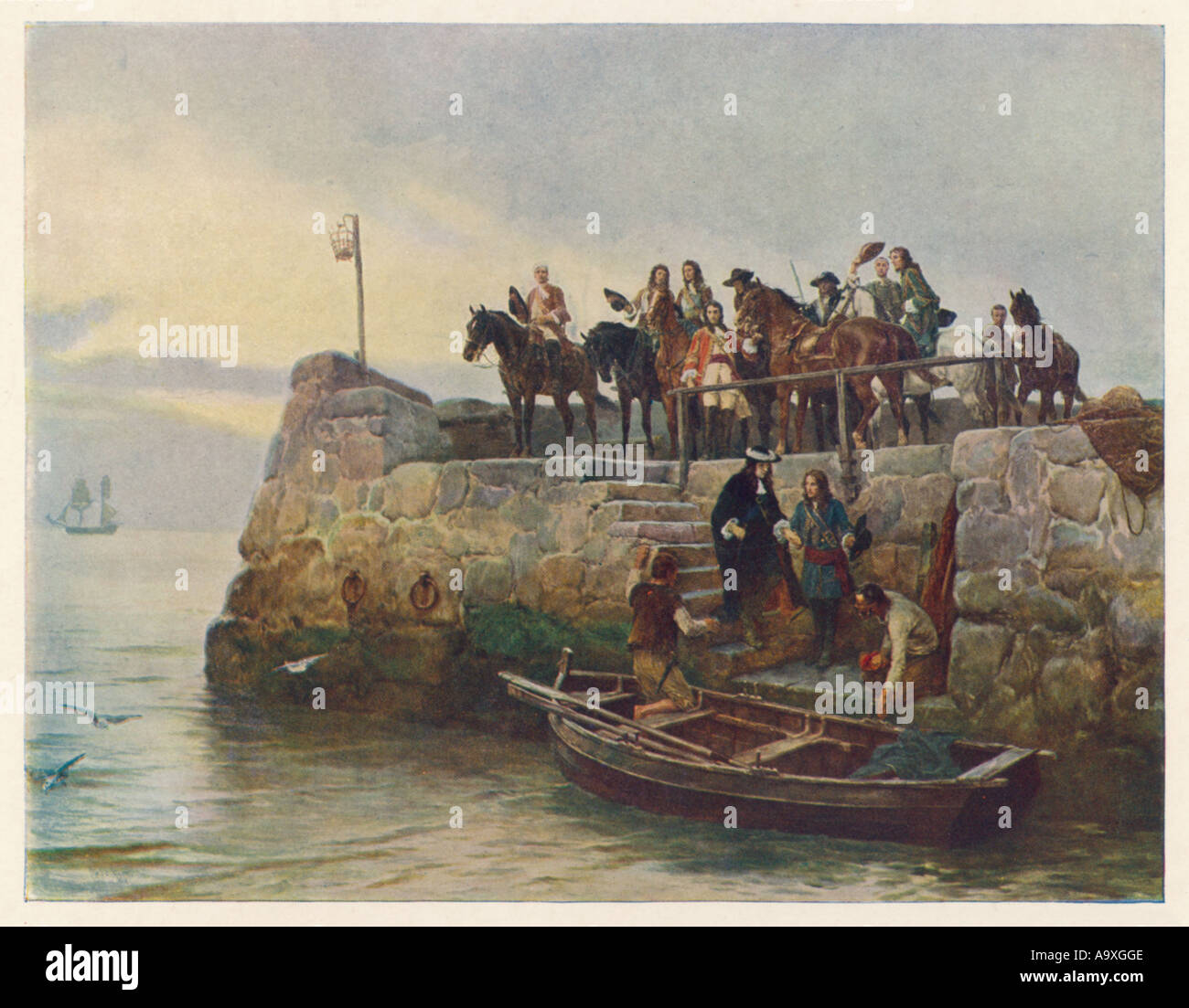 Schlacht des Boyne 1690 Stockfoto