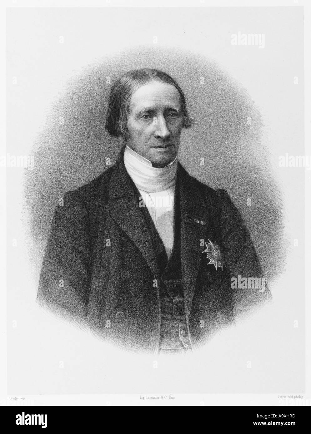 F P C Baron Dupin Stockfoto