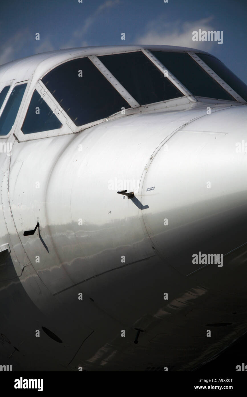 Concorde bei Manchester Stockfoto