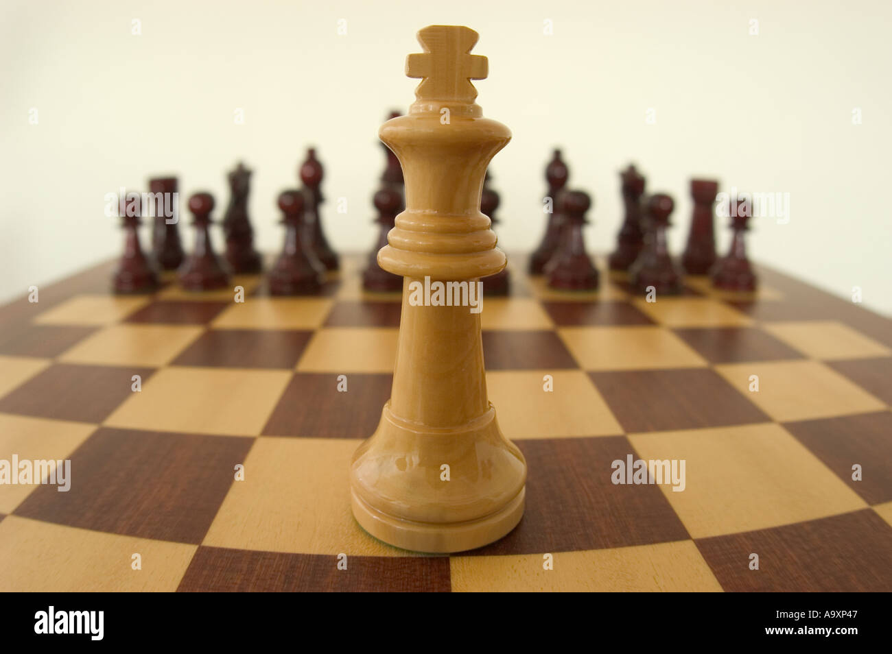 Schach-Spiel Stockfoto