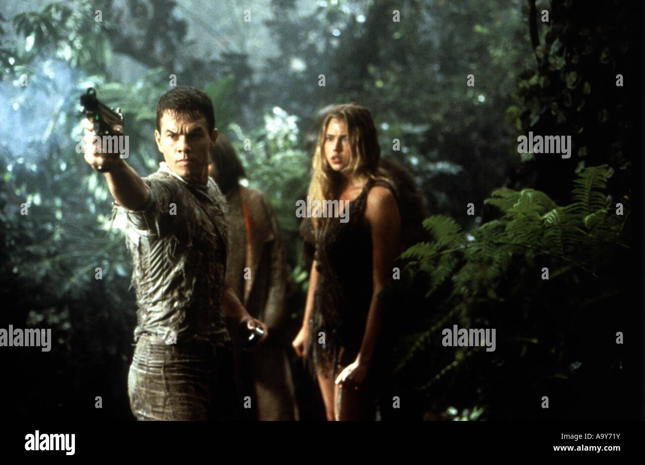 PLANET OF THE APES - 2001 TCF-Film mit Mark Wahlberg und Estella Warren Stockfoto