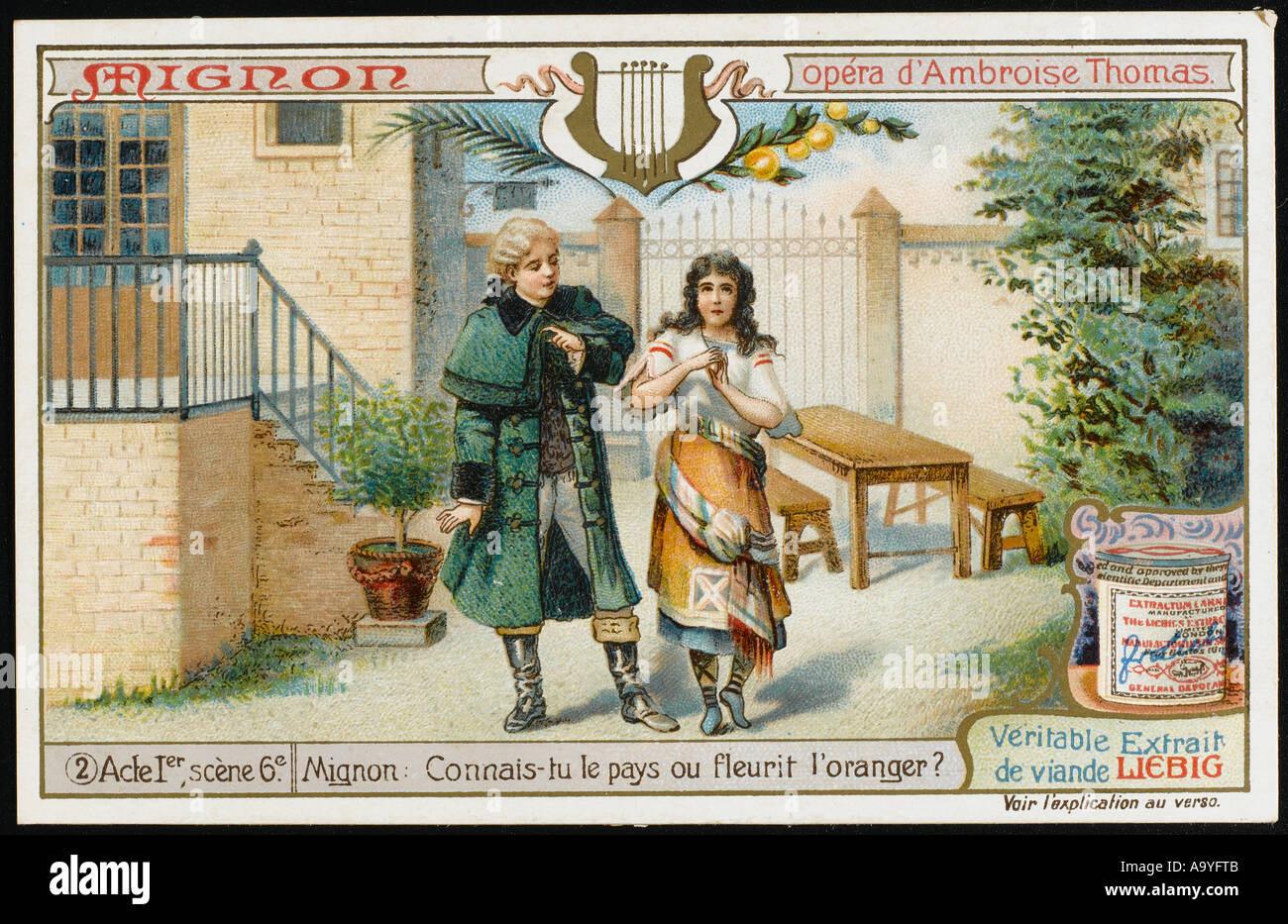 Thomas Mignon Liebig 2 Stockfoto