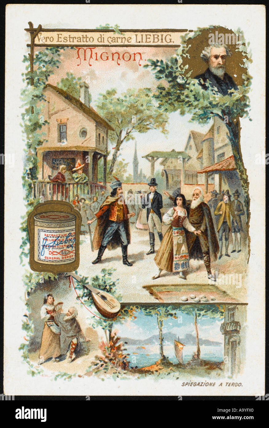 Thomas Mignon Liebig Stockfoto