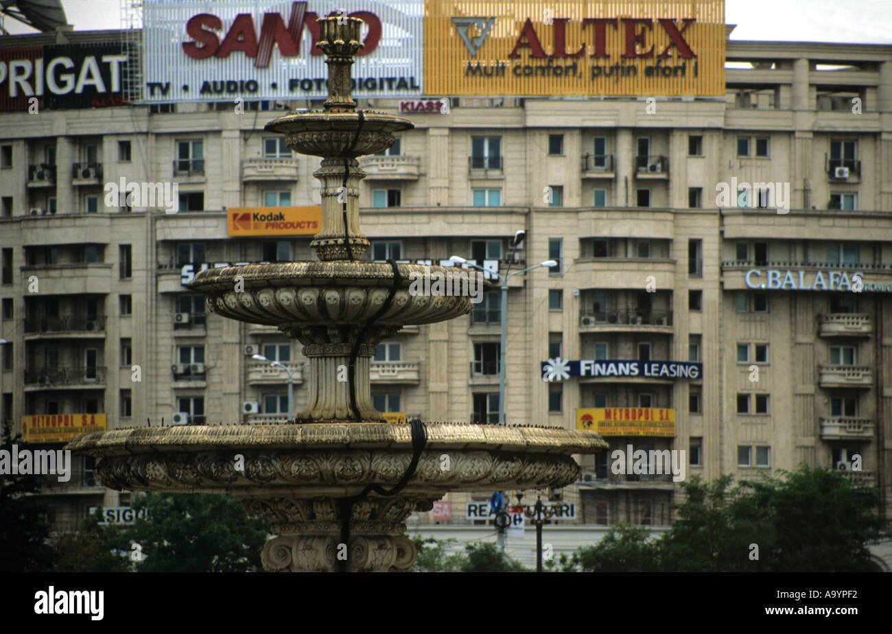 Piati Unirii Civic Center Bukarest Rumänien Stockfoto