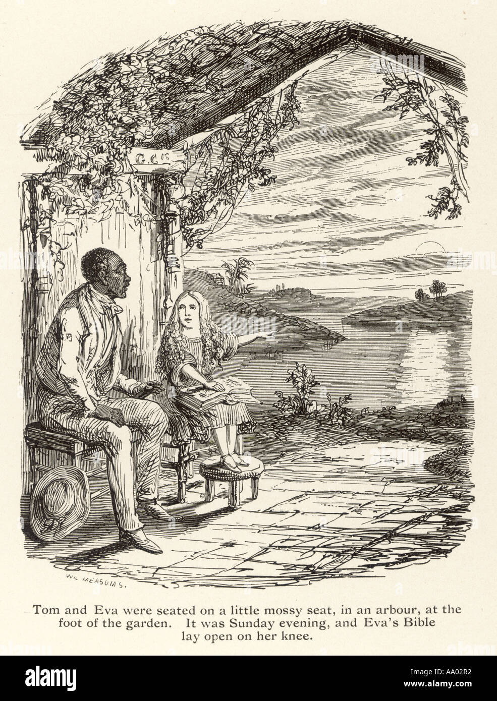 Toms Hutte Tom Eva Stockfotografie Alamy