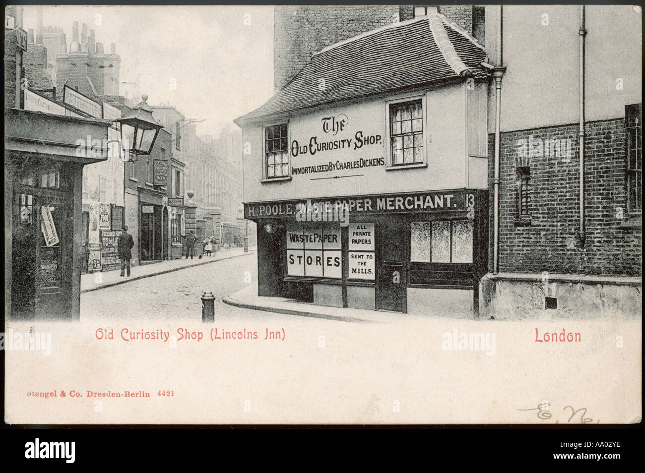 Old Curiosity Shop Stockfoto