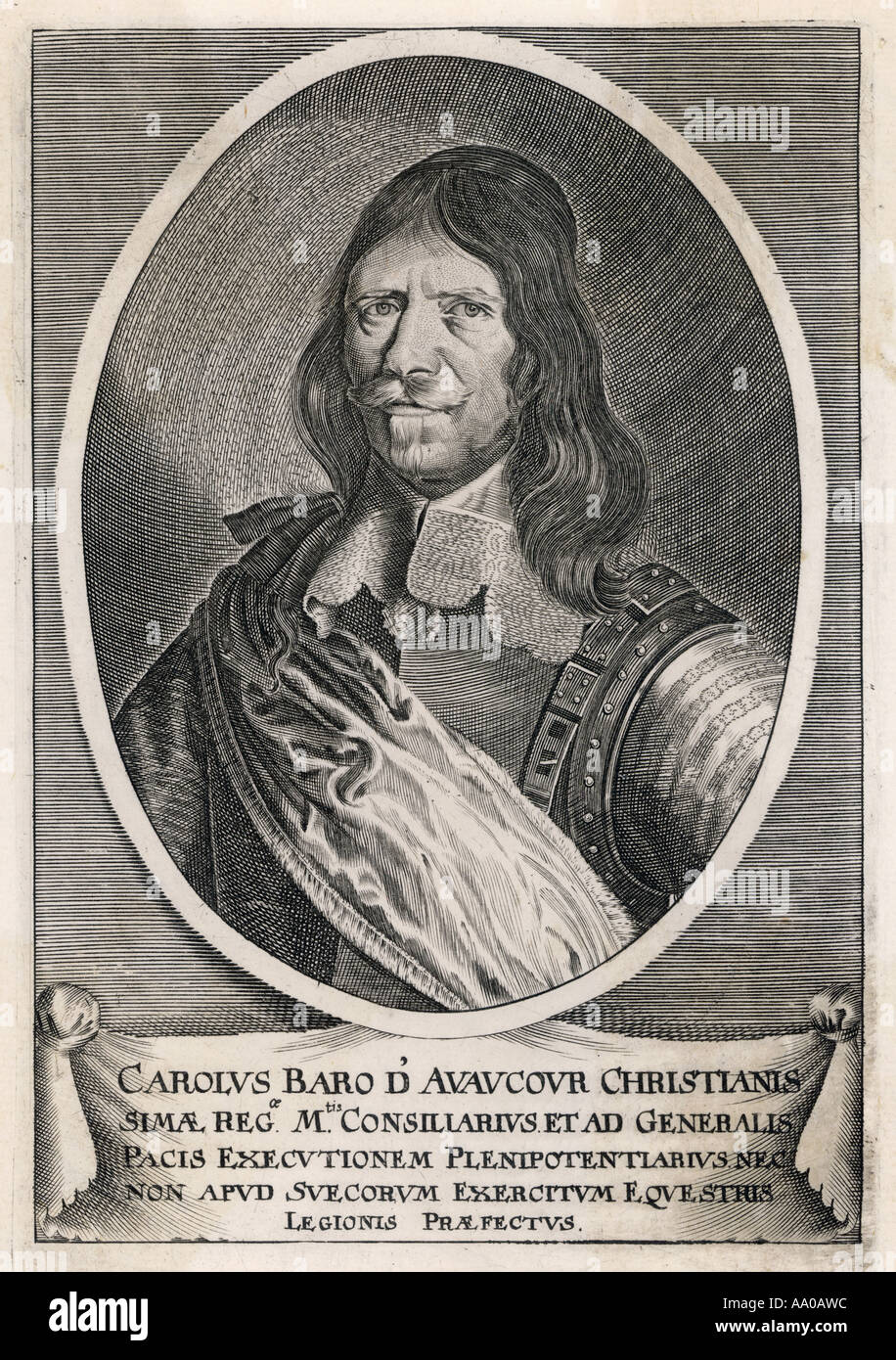 Avaucour 1600 1657 Stockfoto