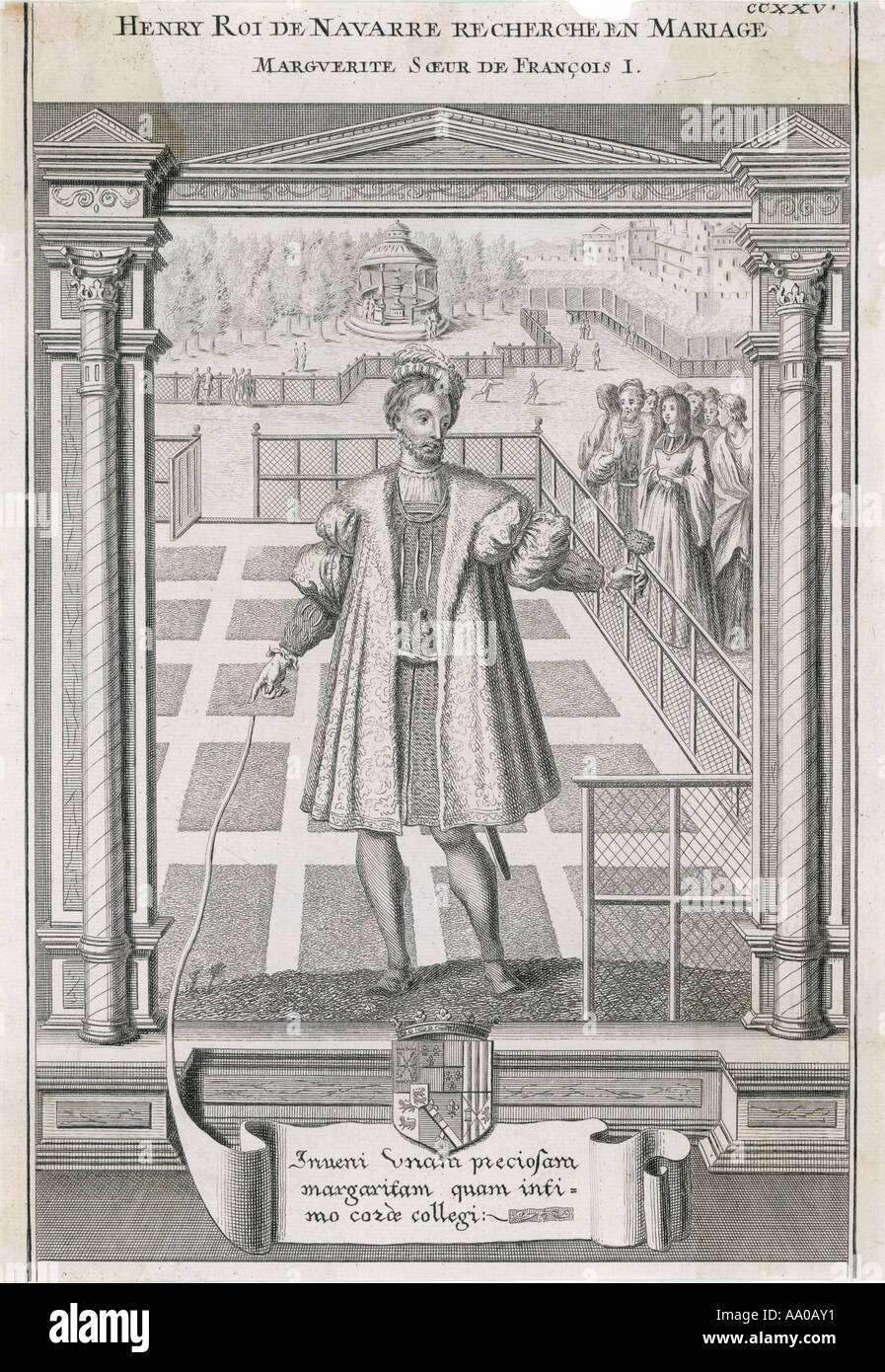 Henri Ii französische Königtum Stockfoto