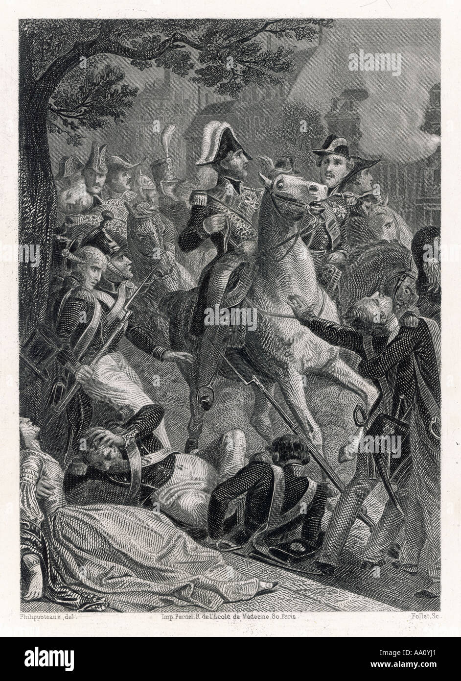 Cogorno Angriff auf L.p. Stockfoto