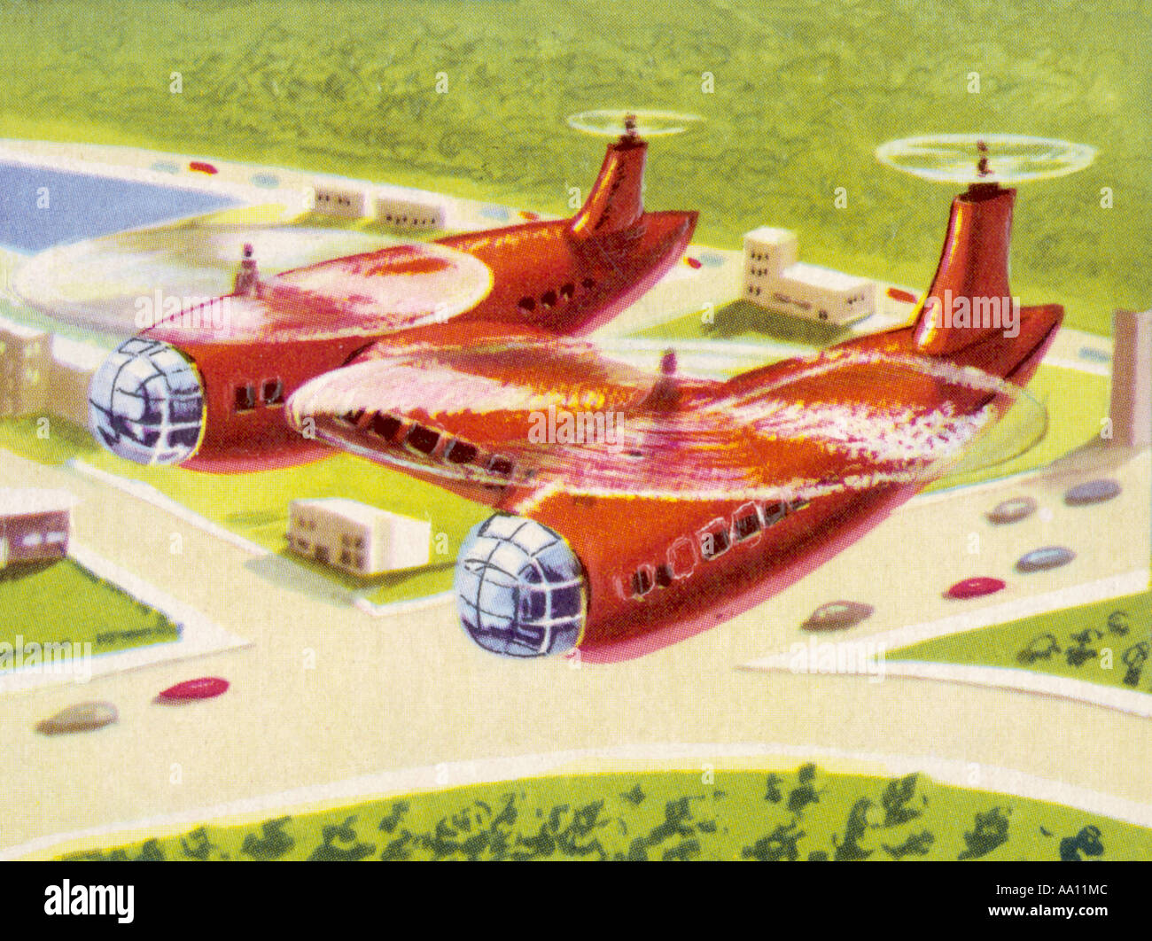 Zwei Körper Hubschrauber Stockfoto