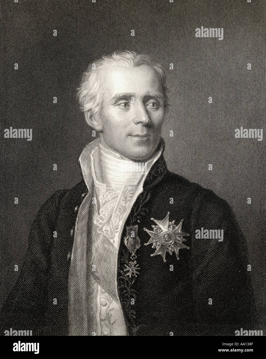 Pierre-Simon, Marquis de Laplace, 1749 - 1827 aka Comte de Laplace. Französischer Mathematiker, Astronom und Physiker. Stockfoto