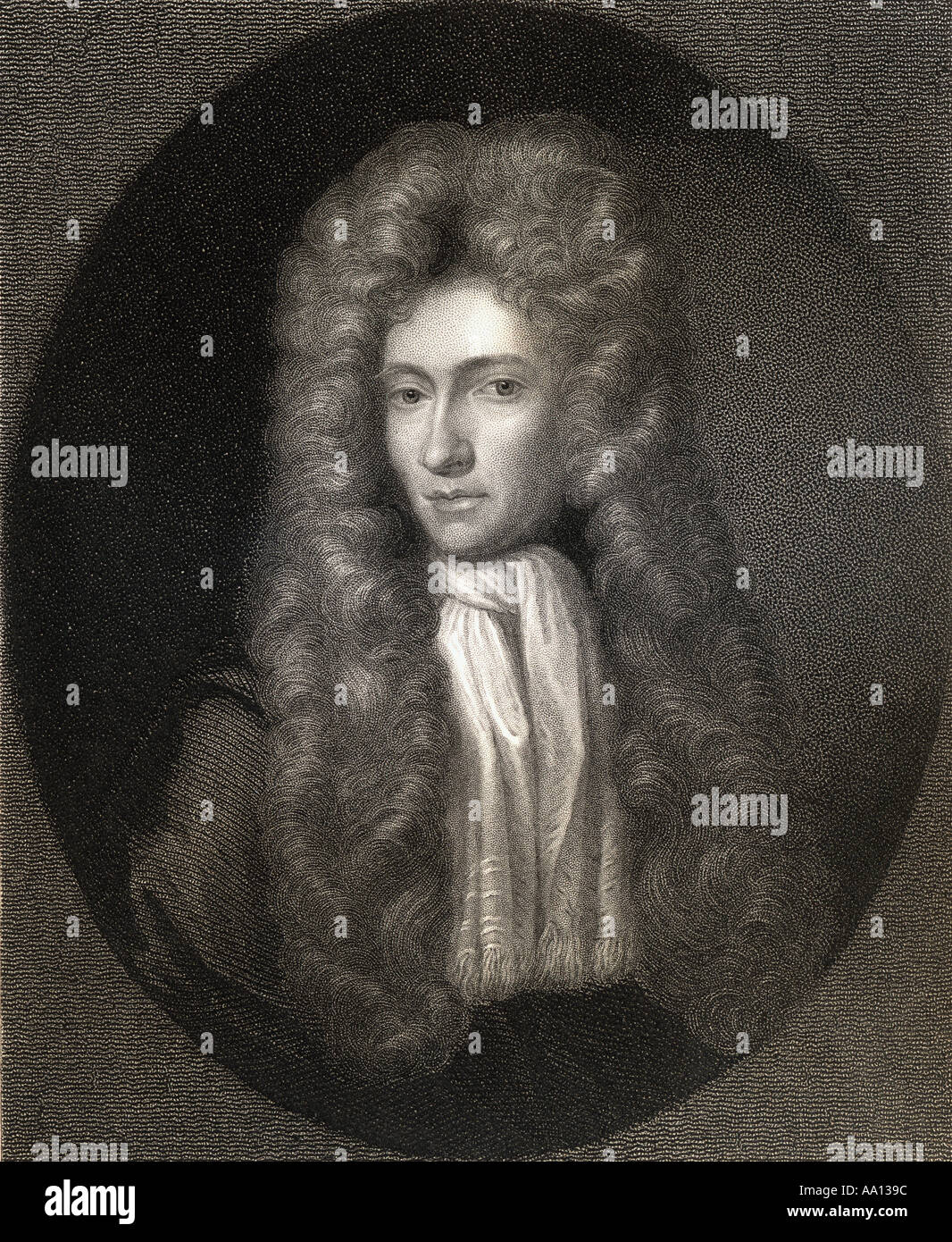 Robert Boyle, 1627 - 1691. Anglo-irischen Naturphilosoph, Chemiker, Physiker und Erfinder. Stockfoto