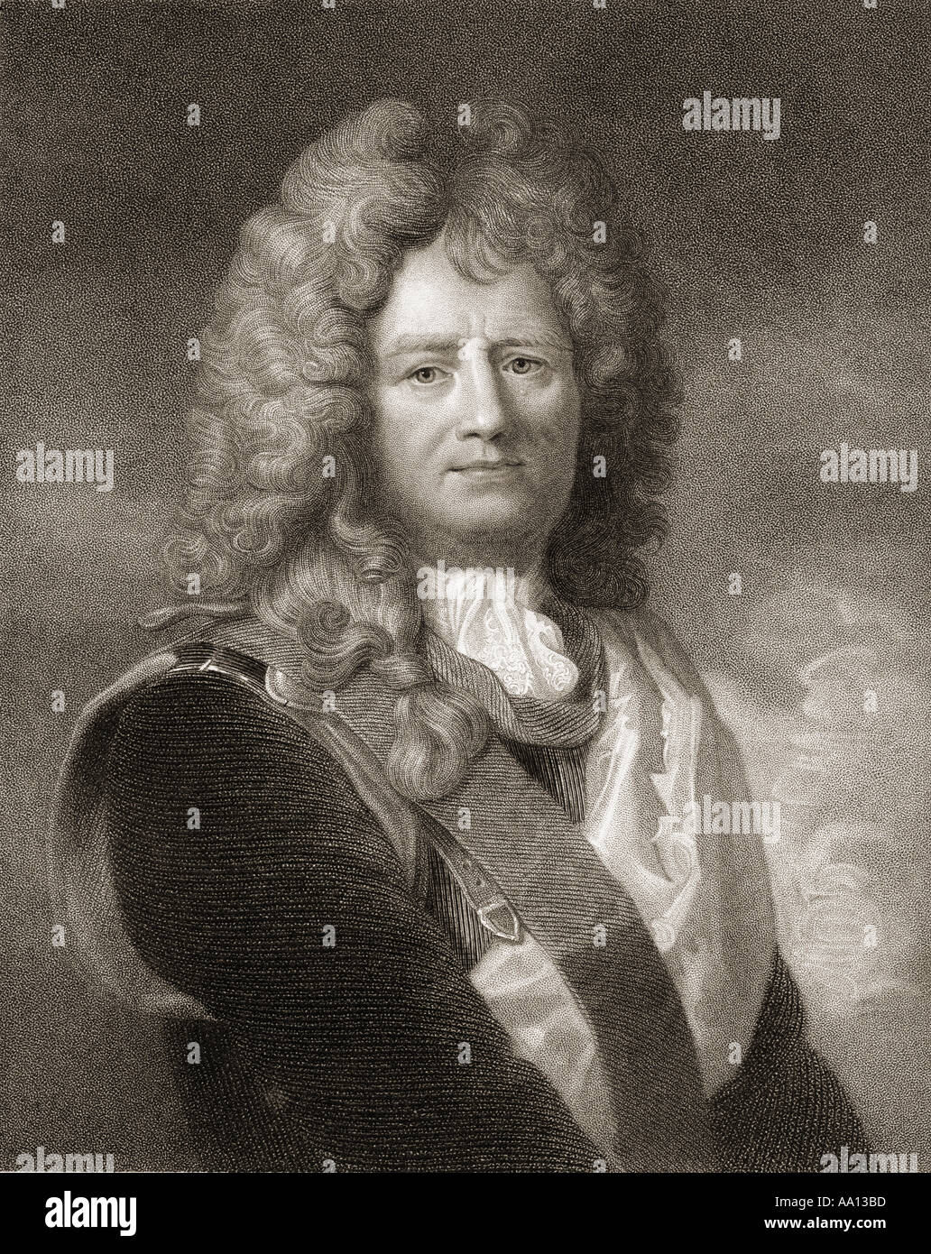 Sébastien Le Prestre de Vauban, Seigneur de Vauban und später Marquis de Vauban, 1633-1707. Französischer Militäringenieur. Stockfoto