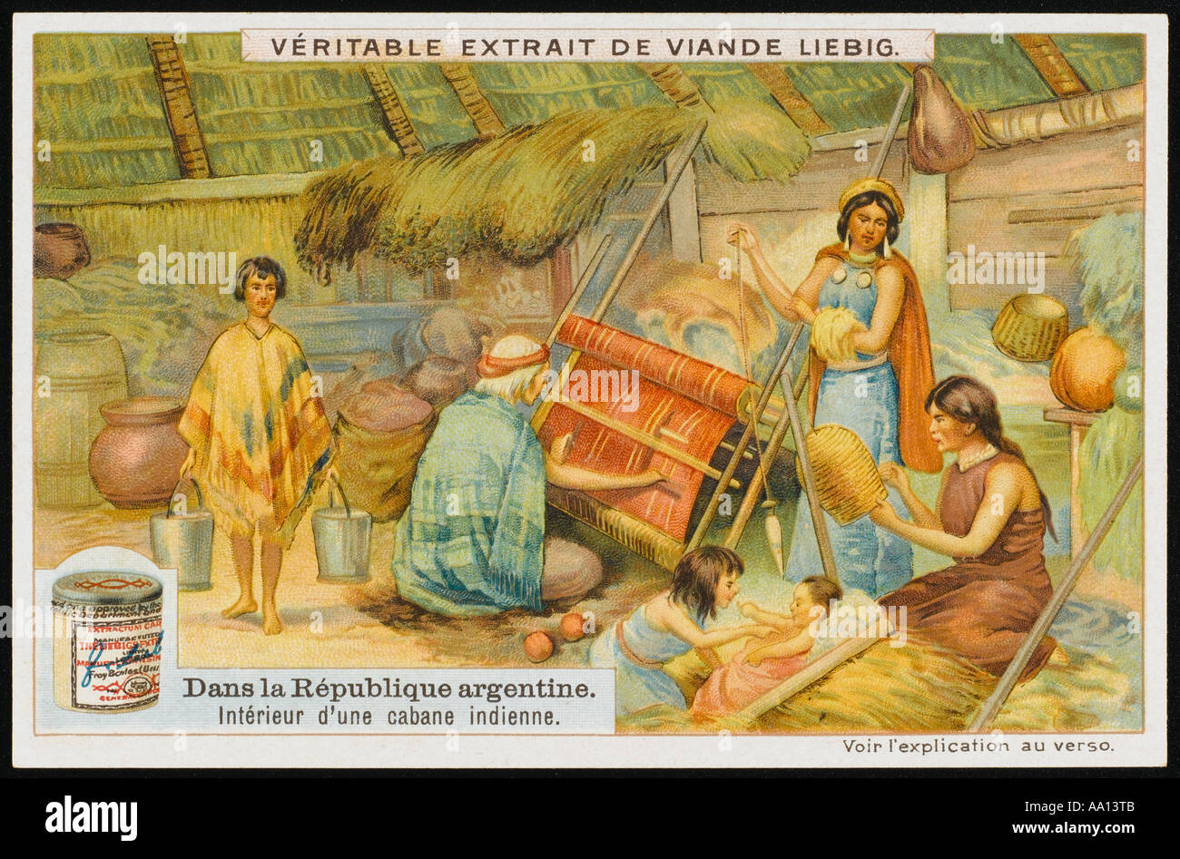 Argentinische Native Interio Stockfoto