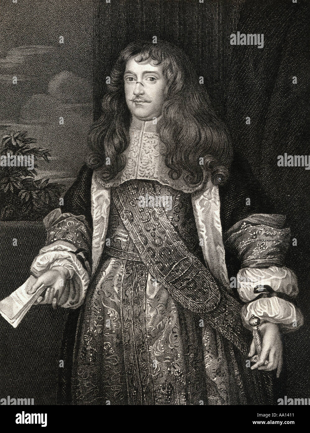 Henry Bennett, 1. Earl von Arlington, 1618 - 1685. Englische Staatsmann. Staatssekretär unter Charles II. Stockfoto