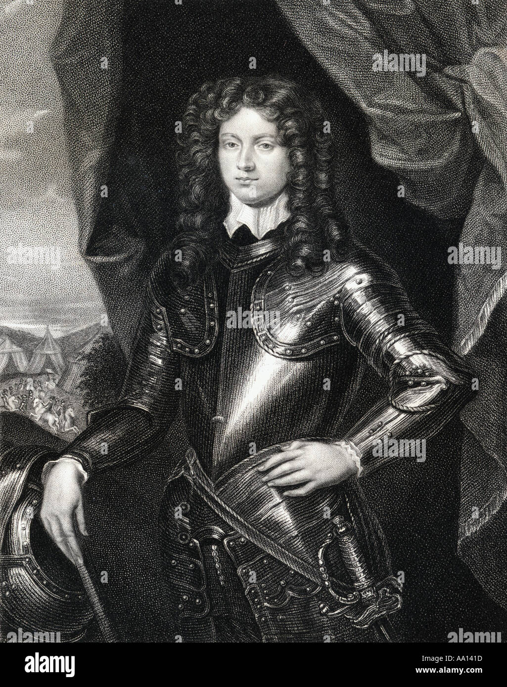 Henry Spencer, 1st Earl of Sunderland, 3. Baron Spencer von Wormleighton, 1620-1643. Englisch Cavalier während der Englischen Bürgerkriege Stockfoto
