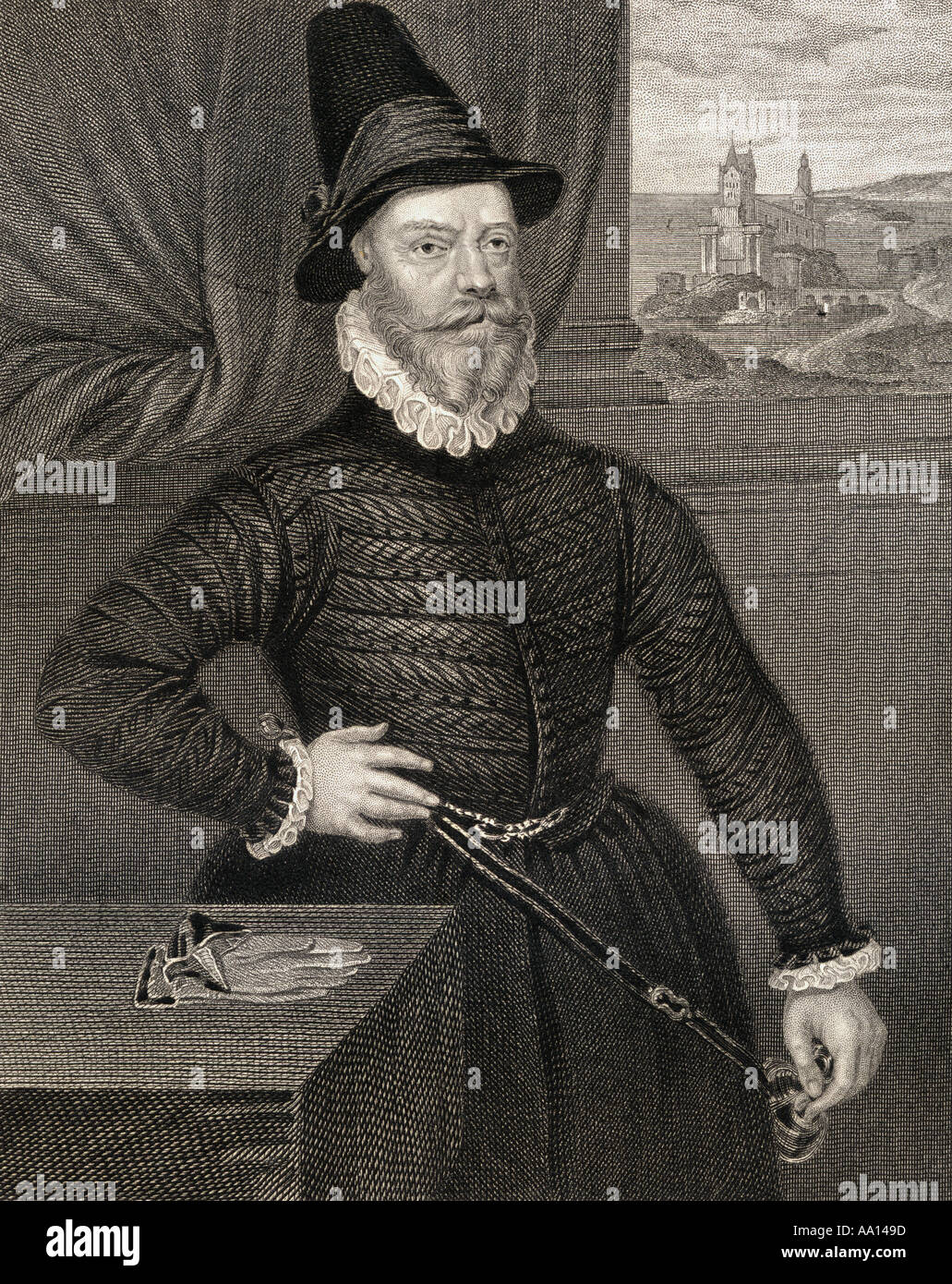 James Douglas, 4. Earl von Morton, C. 1516 - 1581. Schottischer Lord, die führende Rolle in der Sturz von Maria Stuart gespielt Stockfoto