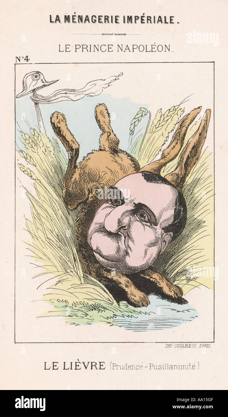 J C P Prinz Bonaparte Stockfoto