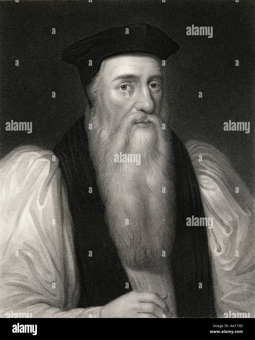 Thomas Cranmer, 1489-1556. Führer der englischen Reformation und Erzbischof von Canterbury Stockfoto