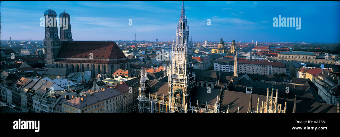 Stadtbild von München Stockfoto