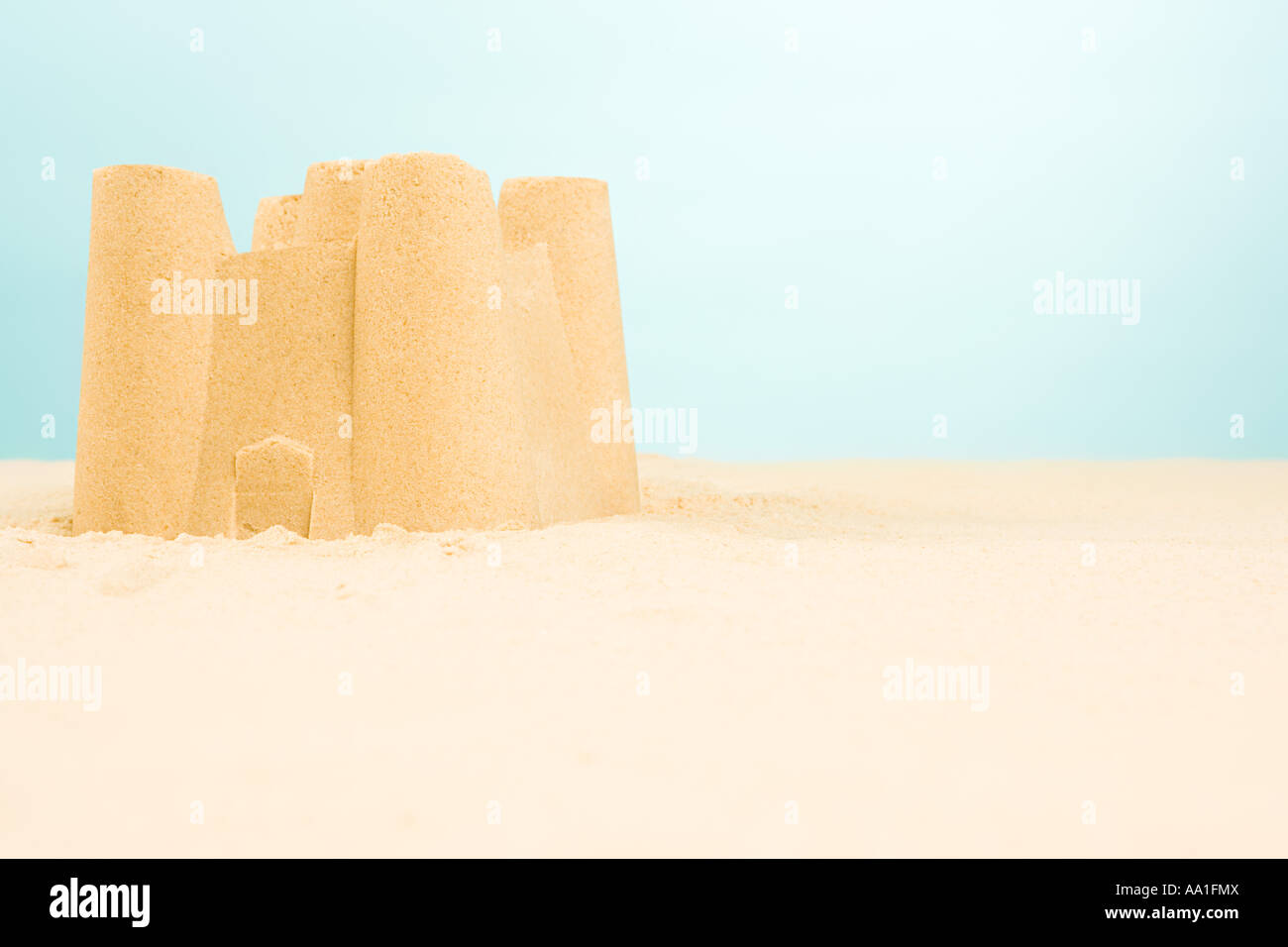Sandburg Stockfoto