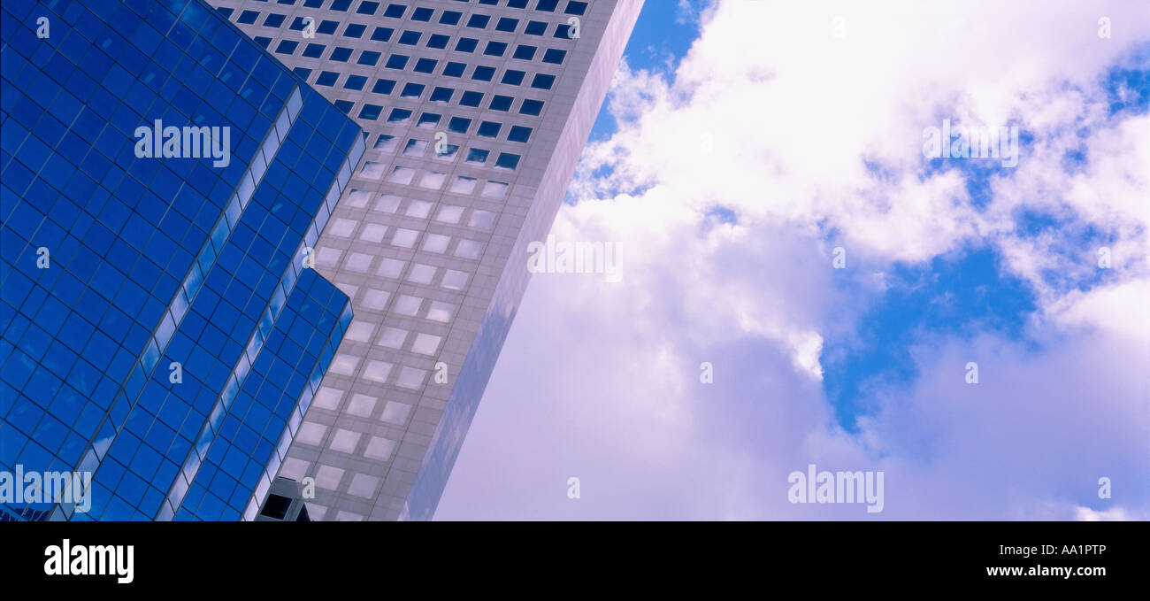 Office Tower und Sky, Calgary, Alberta, Kanada Stockfoto